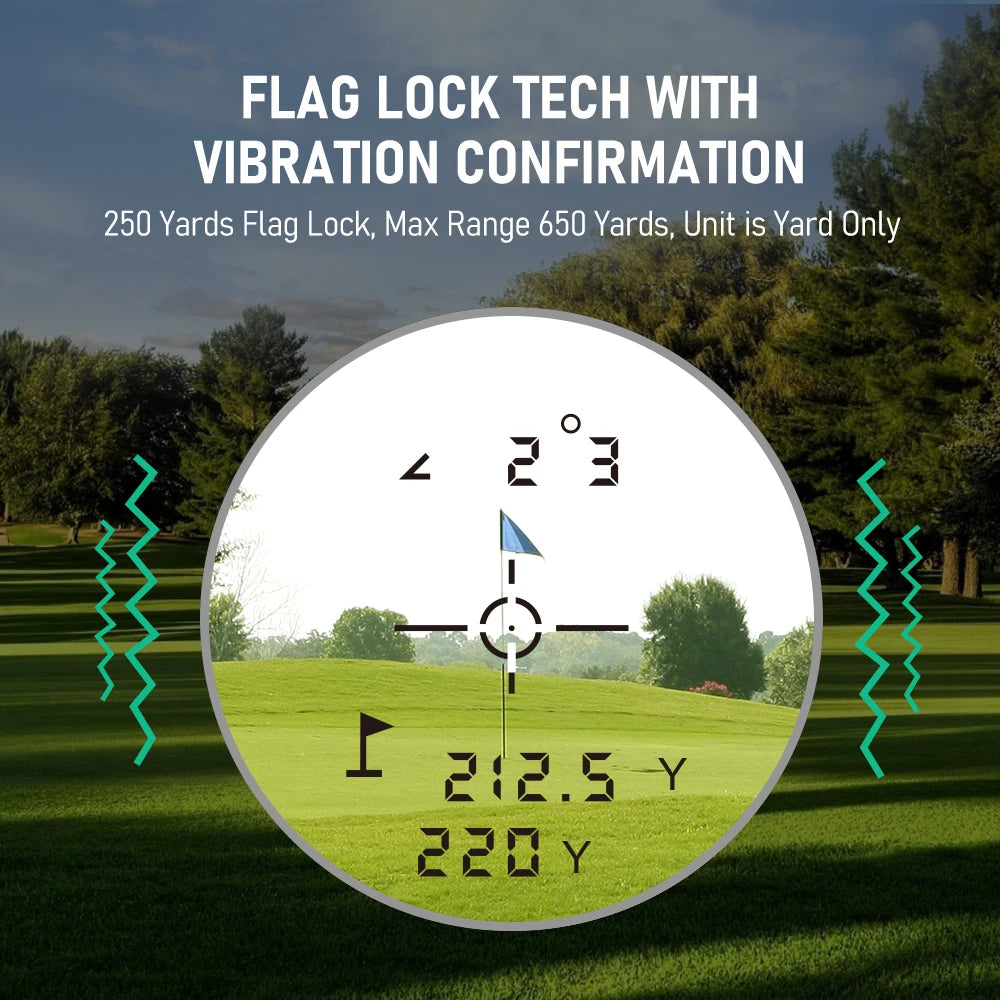 REVASRI Golf - Rechargeable Rangefinder