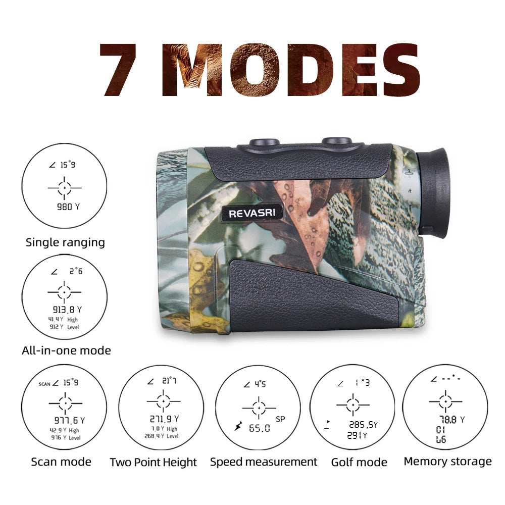 REVASRI Golf - Rechargeable Rangefinder