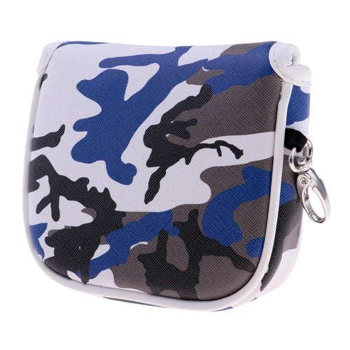 Blue Camo Mallet Putter Head Cover