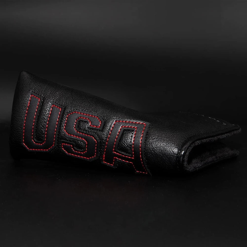USA Flag Blade Putter Headcovers with Magnet